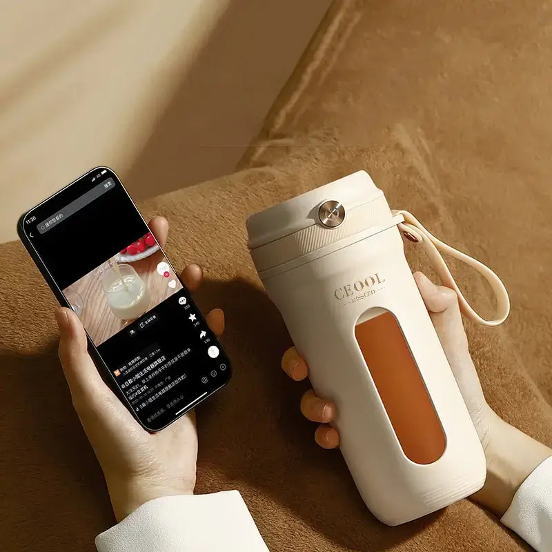 Mini Blender Liquidificador Portátil Recarregável USB - Juice Maker